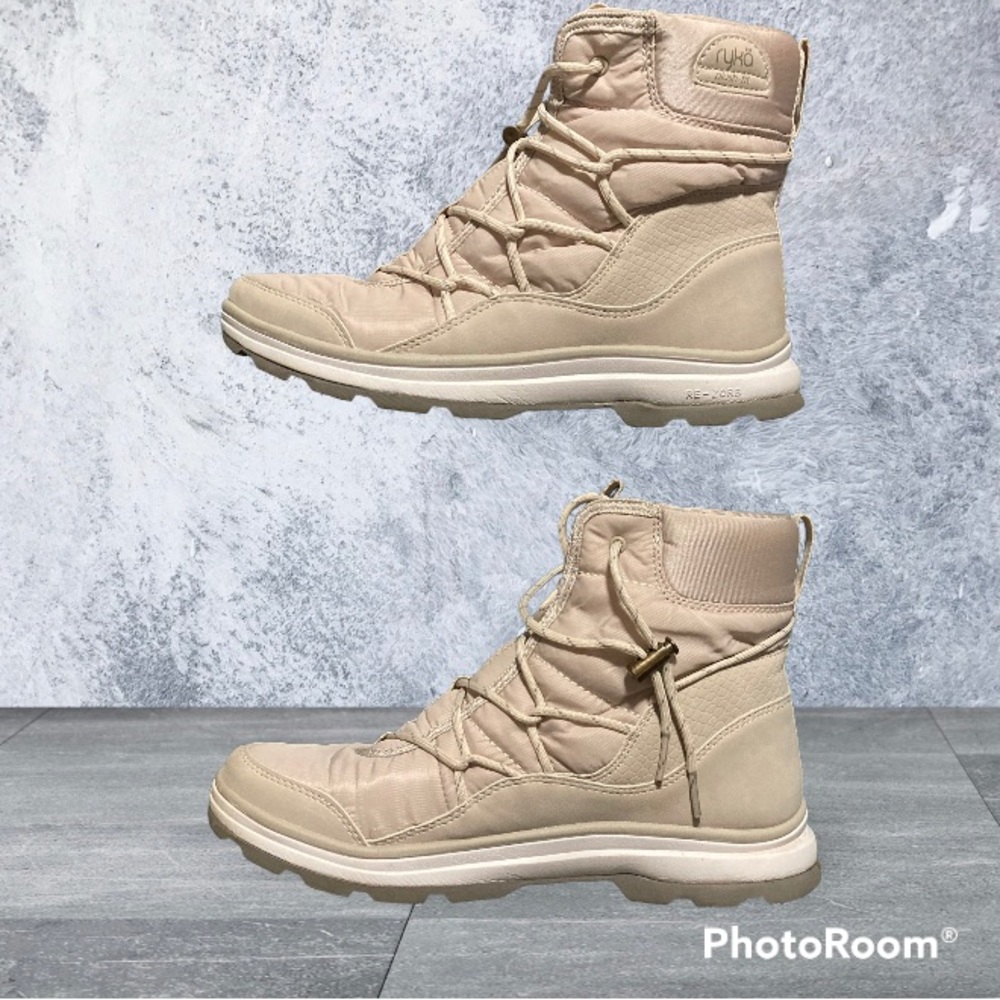 Ryka Plus Fit Boots, Cream/ivory Women's Size 9 Stonewall - Picture 2 of 9